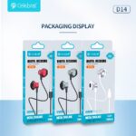 Наушники Celebrat D14 Type-C 1.2m (White)