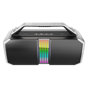 Портативная колонка SmartBuy FLYER, супер басс, 60Вт, Bluetooth, MP3, мик.вх., RGB, серая(SBS-5930) 1