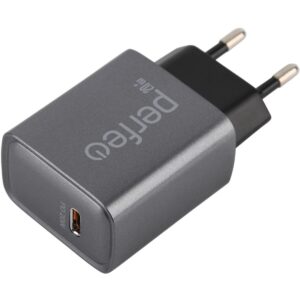 PERFEO Сетевое зарядное устройство с разъемом TYPE-C, 20W, серый (I4668) 1