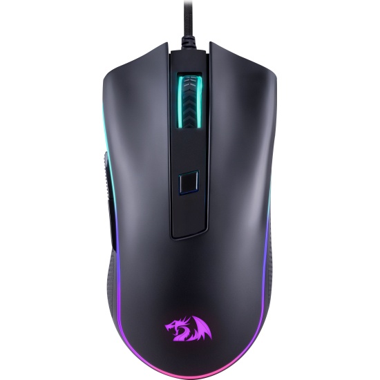 Проводная игровая мышь Cypher черн,RGB,6кн,12800dpi Redragon 1 Проводная игровая мышь Cypher черн,RGB,6кн,12800dpi Redragon 1
