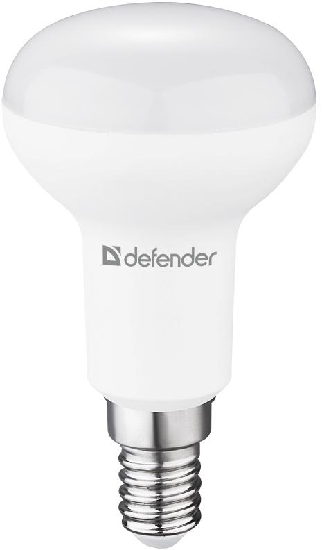 Лампочка светодиодная R63-8W-830-E27 рефлектор, теплый белый, 1 шт. DEFENDER 1 Лампочка светодиодная R63-8W-830-E27 рефлектор, теплый белый, 1 шт. DEFENDER 1