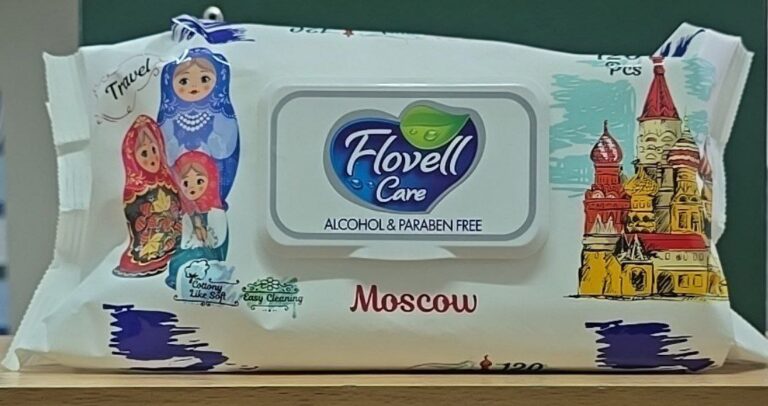 LONG LIFE 120 шт Салфетки влажные с клапаном Moscow 1/12 1