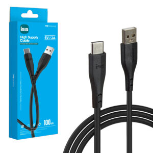 Кабель X7 USB на Type-C 1m 2A ISA черный 1