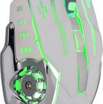 Мышь игровая беспроводная Smartbuy RUSH X14 белая (SBM724AGW)/40