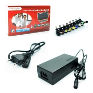 Блок питания универсальный для ноутбуков  LP427  12V-24V  150W + 8 насадок 1