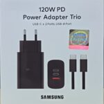 СЗУ Copy Samsung 120W 2pd 1usb + Type-c Black