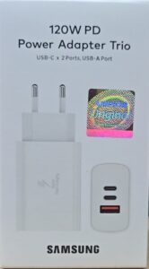 СЗУ Copy Samsung 120W 2pd 1usb White 1