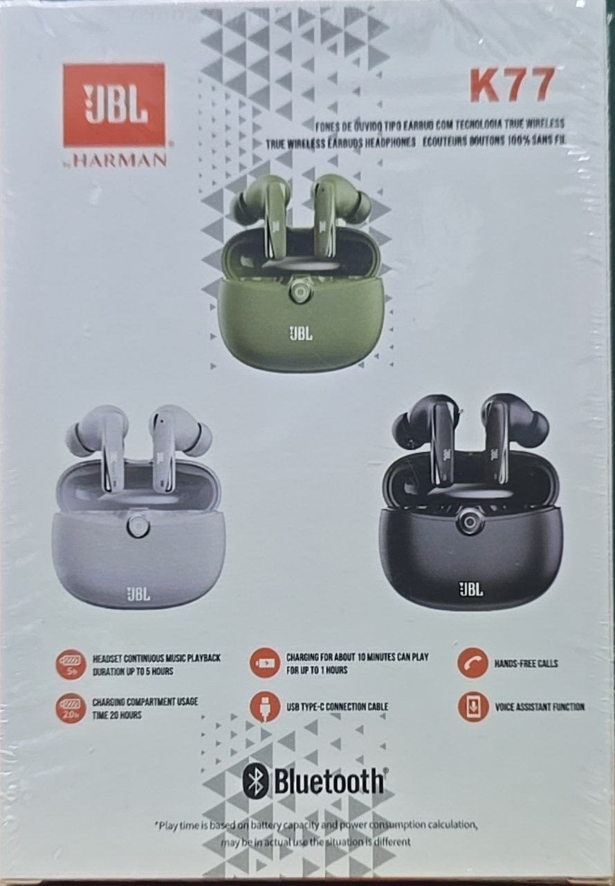 Беспроводная боютуз гарнитура наушники JBL K77J White 1 Беспроводная боютуз гарнитура наушники JBL K77J White 1