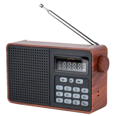 Perfeo радиоприемник цифровой ALPINIST FM+ 70-108МГц/ MP3/ питание USB или 18650/ коричневый 1