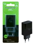 Сетевое зарядное устройство  LP XQ30 PD25W 1USB Black  50pcs