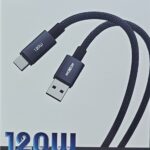 MOXOM кабель Type-C/USB/120W/1m MX-CB353 black