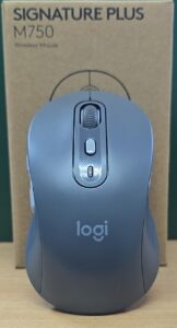 Мышь Logitech беспроводная бесшумная M750 Black 1