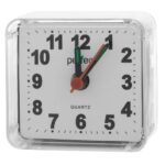 Perfeo Quartz часы-будильник "PF-TC-022",  квадратные, белые