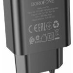 BOROFONE BAS72A/ Сетевое ЗУ/ QC 3.0/ 1 USB/ Выход: 18W/ черный