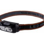 Фонарь налобный COB LED,  налобный ремень, 3xAAA батарея, ABS, Smartbuy