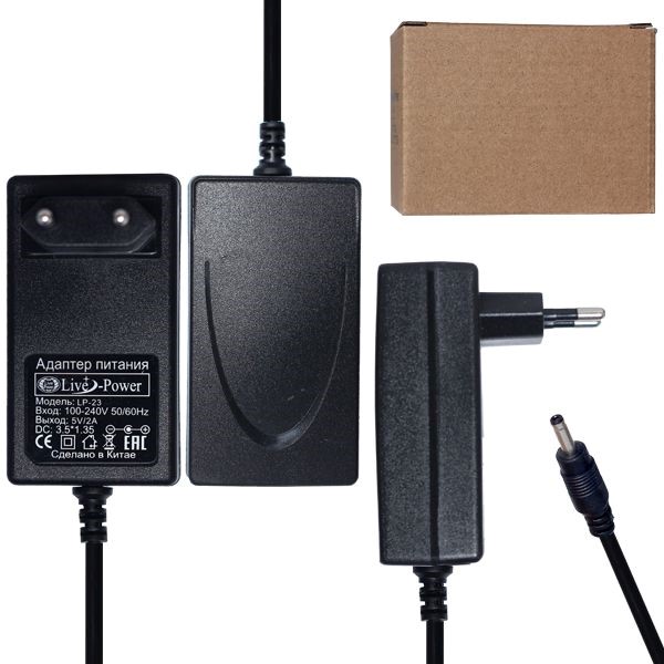 Блок питания Live-Power   5V  LP23  5V/2A  (3,5*1,35) 1
