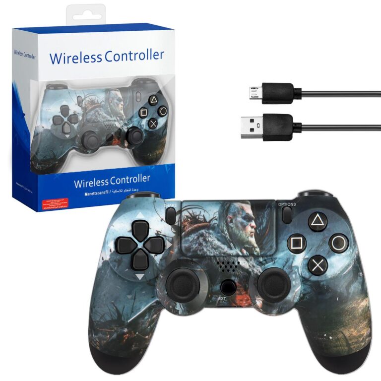 Джойстик PS4 DualShock беспроводной с рисунком №16 1