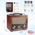 Радиоприемник deespi РЕТРО-стиль RE-08 BT/AM/FM/SW/USB/AUX/MicroSD