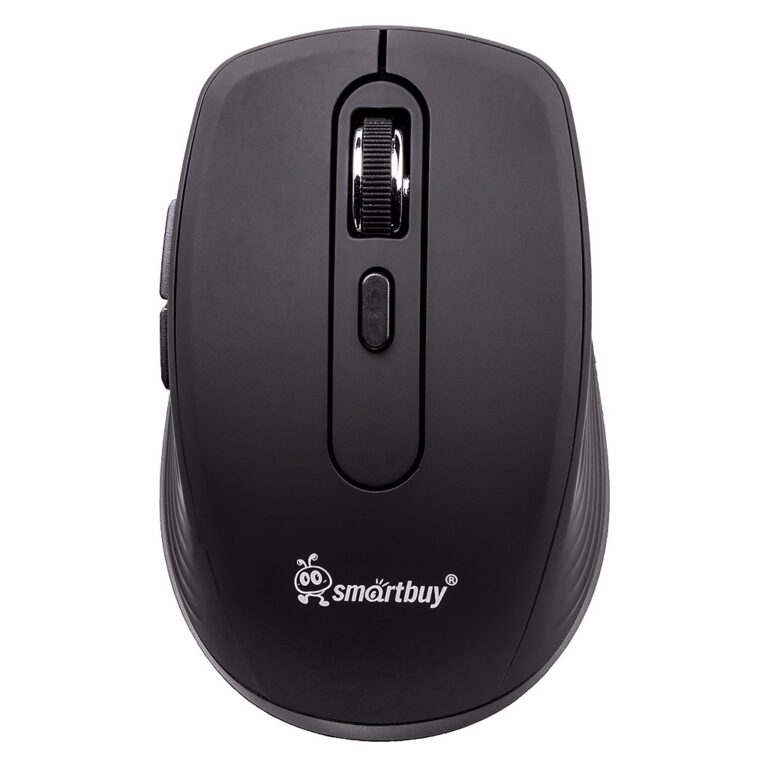 Мышь беспроводная беззвучная Smartbuy 611AG черная (SBM-611AG-K) / 40 1