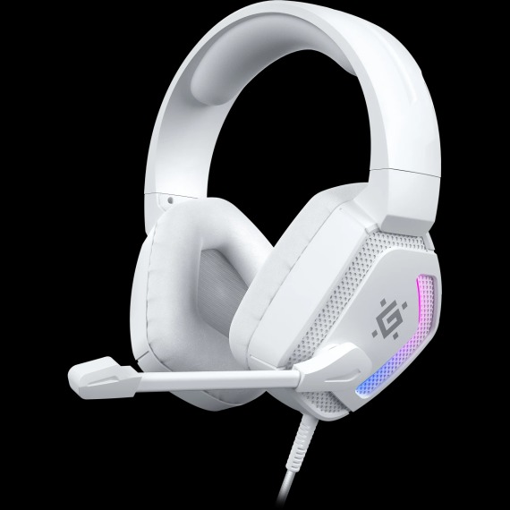 Игровая гарнитура Espanto белый, 7.1, RGB, провод 2 м DEFENDER 1
