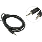 Аудио-кабель JACK03-05 Черный JACK M- JACK M, 1,8м DEFENDER