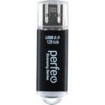 Perfeo USB 128GB E01 Black economy series 2