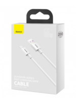 Кабель Baseus Superior Series USB to Type-C 66W 2m (CATYS-A02) белый 3
