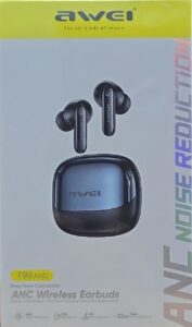 Наушники беспроводные Awei T99ANC (Black) 1