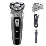 Электробритва Xiaomi Enchen BlackStone Electric Shaver Silver с триммером (серебро) 4