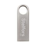 Флеш-накопитель 8GB USB 2.0 Stelfors SHUTTLE серия (метал.серебро) 2