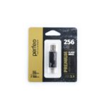 Perfeo USB 3.1 256GB C16 Black Type A+C