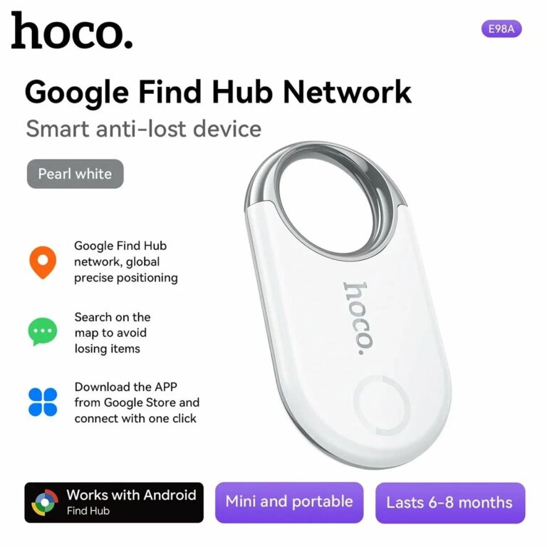 Устройство с защитой от потери HOCO E98A Starry GOOG anti-lost device (белый) 1
