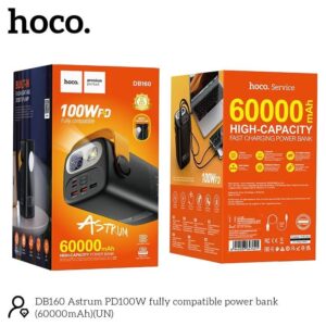 Powe Bank 60'000 HOCO DB160 BLACK 1