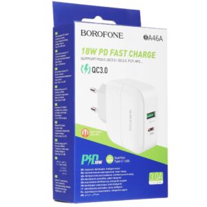 BA46A WHITE (Сетевые Зарядные Устройства) 1