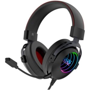 Игровая гарнитура Echo черный, RGB, провод 2 м DEFENDER 1