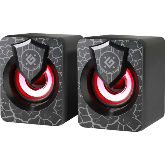 Акустическая 2.0 система Onyx 6Вт, подсветка, питание от USB DEFENDER 1 Акустическая 2.0 система Onyx 6Вт, подсветка, питание от USB DEFENDER 1