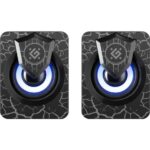 Акустическая 2.0 система Onyx 6Вт, подсветка, питание от USB DEFENDER 2
