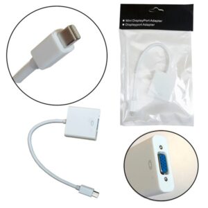 Адаптер H32 Mini DisplayPort-M to VGA-F 1