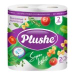 Бумажные Полотенца Plushe Super Lught 2рул 10м белый 1/12