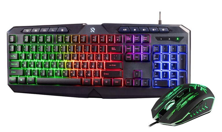 Набор игровой клавиатура+мышь Smartbuy F14 черный (SBC514GK) /10 1