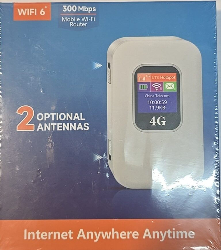 Карманный Модем 4G LTE Wi-Fi 6 300Mbps M1 2sim +2ant 1