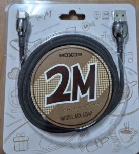 MOXOM USB кабель micro/ 2m MX-CB42 Black 1