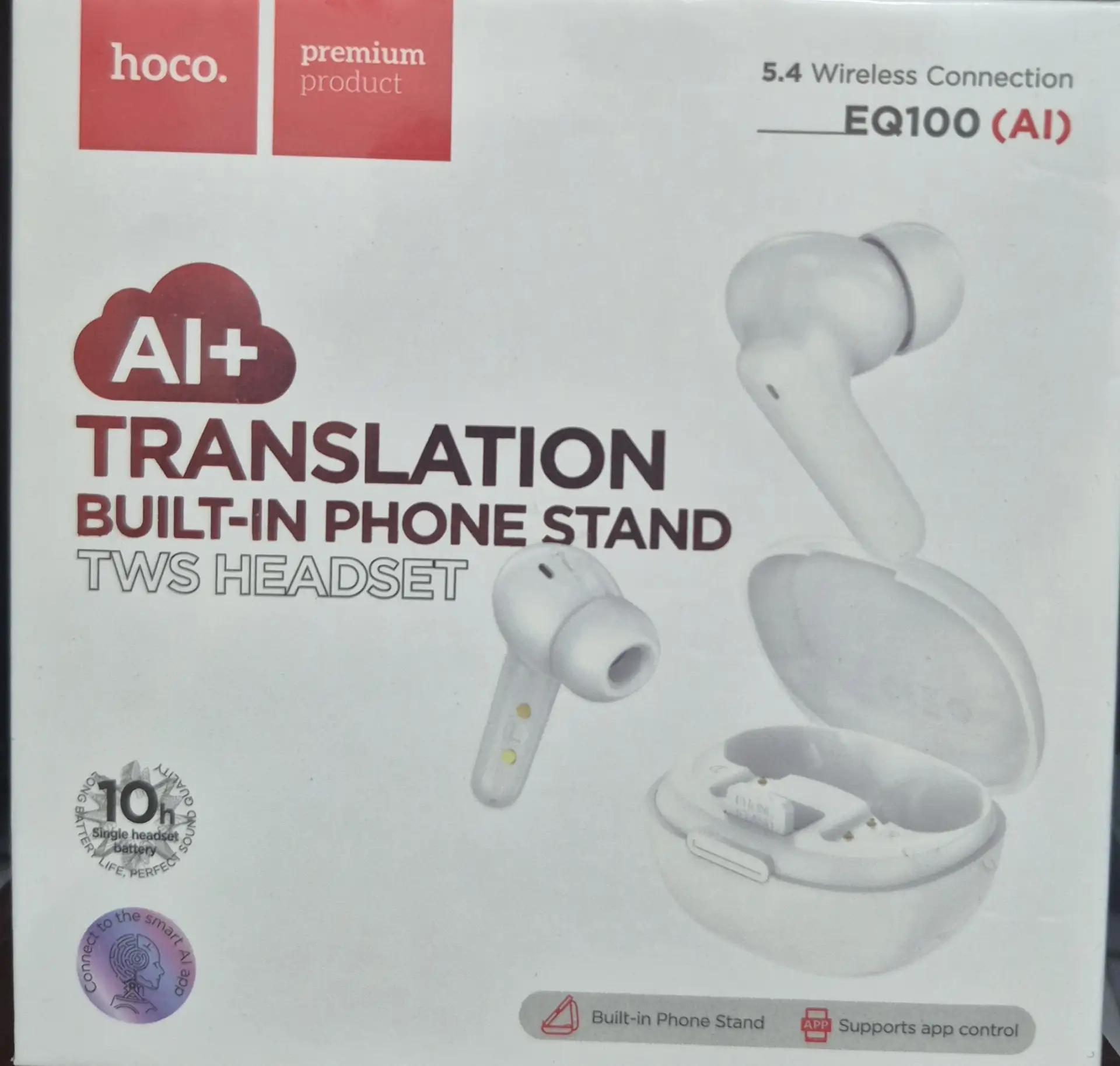HEOCO EQ100 (AI) WHITE (Беспроводные наушники) 1 HEOCO EQ100 (AI) WHITE (Беспроводные наушники) 1