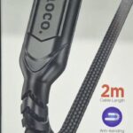 HOCO X59/ USB кабель Type-C/ 2m/ 2.4A/ Нейлон/black