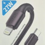 HOCO X120 27W IOS/TYPE-C BLACK (Кабель)