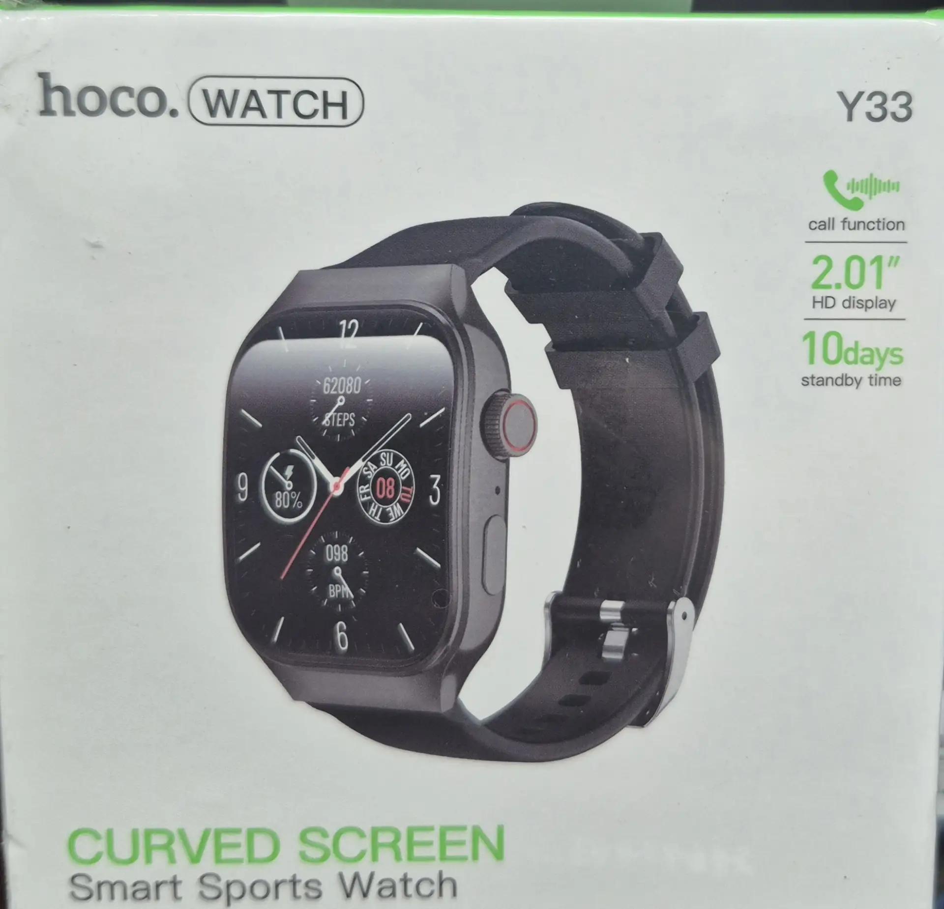 Смарт-часы HOCO Y33 Black 1 Смарт-часы HOCO Y33 Black 1
