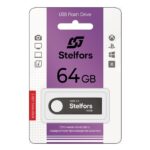Флеш-накопитель 64GB USB 2.0 Stelfors SHUTTLE серия (метал.черный)