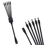 Кабель разветвитель питания H92  40см (5.5*2.5) 1x5  (10pcs)