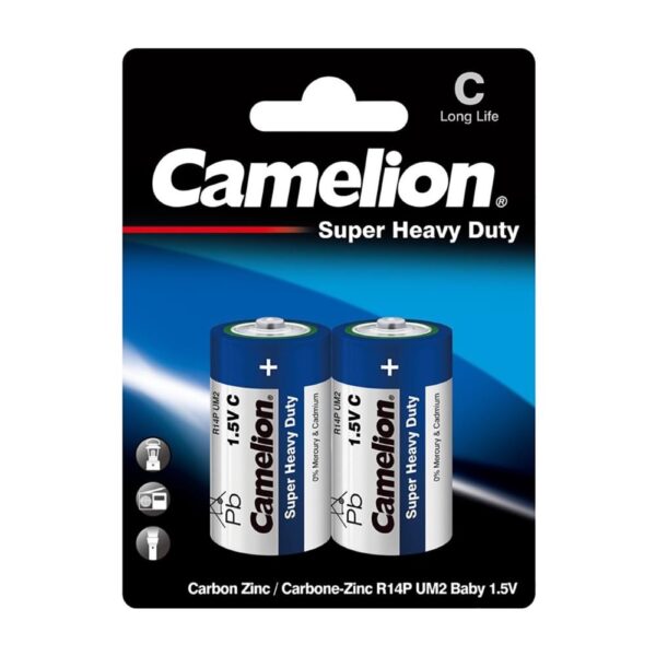 Camelion R14/2BL BLUE Super Heavy Duty (CN) 1