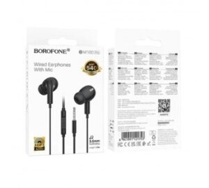 Borofone BM100 Pro/ Гарнитура проводная, черный 1